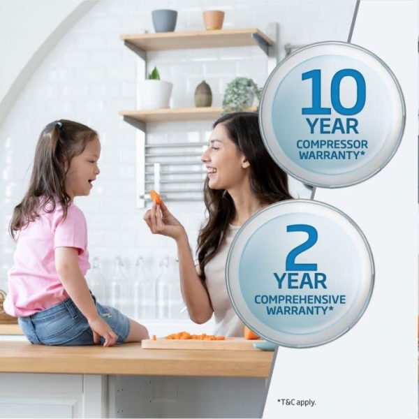 Voltas Beko 188L 1 Star Single Door Direct Cool Refrigerator Silver 0 4