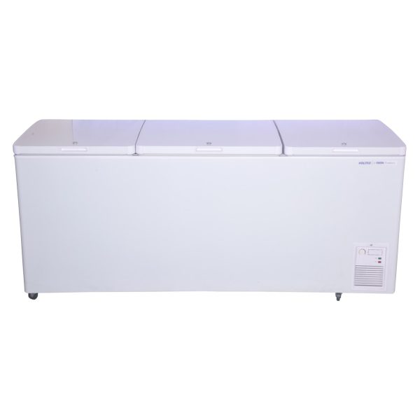 Voltas 600 Litre Three Door Hard Top Deep Freezer with 4 Star, White, CF600TA4