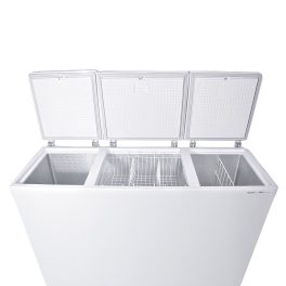Voltas 600 Litre Three Door Hard Top Deep Freezer with 4 Star, White, CF600TA4