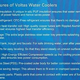 Voltas Normal Cold Water Cooler 2020 FSS Storage Capacity 20 Liter and Cooling Capacity 20 Liter Full Body Steel Made in India 0 2