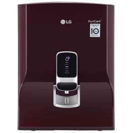 LG WW120NNC, UV+UF+HMR Water Purifier with 8 Litre Stainless Steel Tank, Crimson Rad