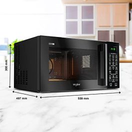 Whirlpool 29 Litres Convection Microwave Oven With 300 Plus Auto Cook Menus Magicook Pro 31CES E Black Air Fryer 0 0