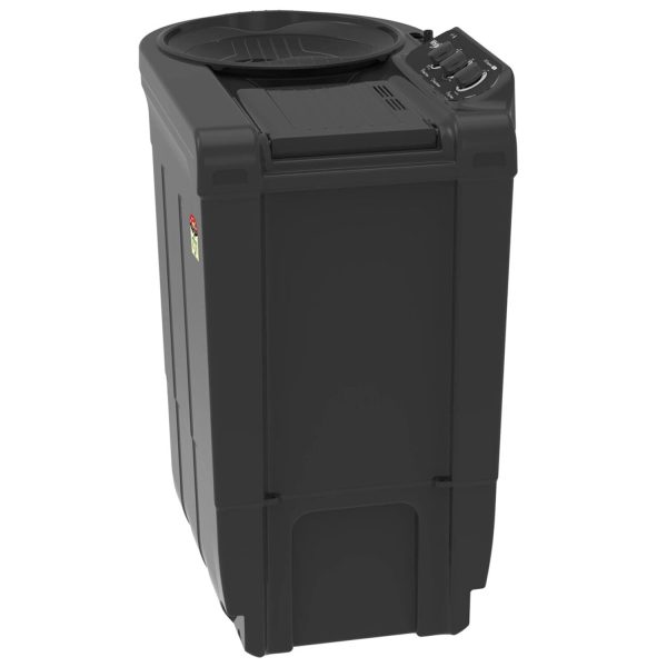 Whirlpool Ace Super Soak 7, 7.5 KG Semi Automatic Machine with In built Scrubber and Rust and Corrosion Free Body, Grey Dazzle