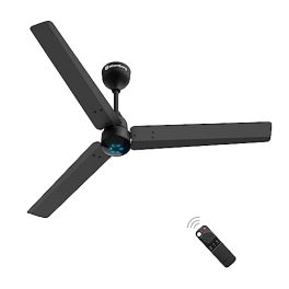 atomberg Renesa 1200mm BLDC Motor 5 Star Rated Ceiling Fans for Home with Remote Control Upto 65 Energy Saving High Speed Fan with LED Lights 21 Year Warranty Midnight Black 0
