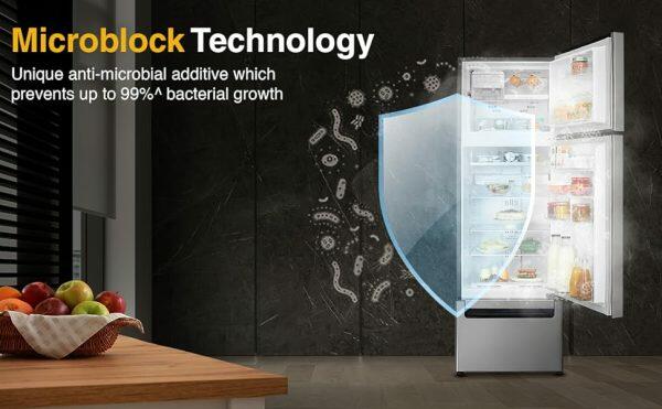 Whirlpool FP 343 Protton Roy, 300 Litre 3 Door Refrigerator with Zeolite Technology and 32 Litre Vegetable Storage
