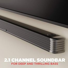 boAt AAVANTE Bar 1800 120W 21 Channel Bluetooth Soundbar Signature Sound Wireless Subwoofer Multiple Connectivity Modes Entertainment ModesPremium Black 0 1