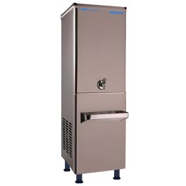 Voltas 15/20 FSS, 15 Litre Cooling Capacity Water Cooler with Fully Stainless Steel Body, Silver