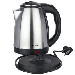 Bajaj 1.8 Liter Electric Kettle, Ktx 1.8L Dlx, Black