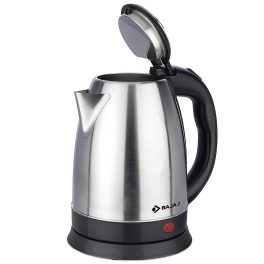 Bajaj 1.8 Liter Electric Kettle, Ktx 1.8L Dlx, Black
