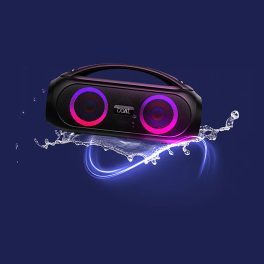 boAt 20W Portable Speaker with LED Lights, Black, Partypal 50