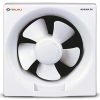 Bajaj 150MM (6 Inch) Exhaust Fan with Rust Proof Body and Dust Protection Back shutters, White, MAXIMA DLX
