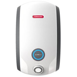 Racold Altroi+, 3 Litre 6.5 Pressure Bar 3000 W Instant Water Heater with Smart LED ring, Installation Pipe and Electric Plug, White