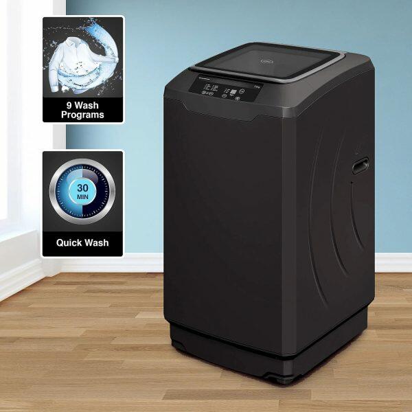 Godrej WTEON ALR 70 5.0 FDANS, 7 KG 5 Star Fully-Automatic Top Loading Machine with Roller Coaster, Graphite Grey