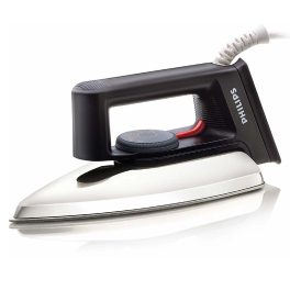 PHILIPS HD1134, 750 Watts Dry Iron with Temperature Control, Black
