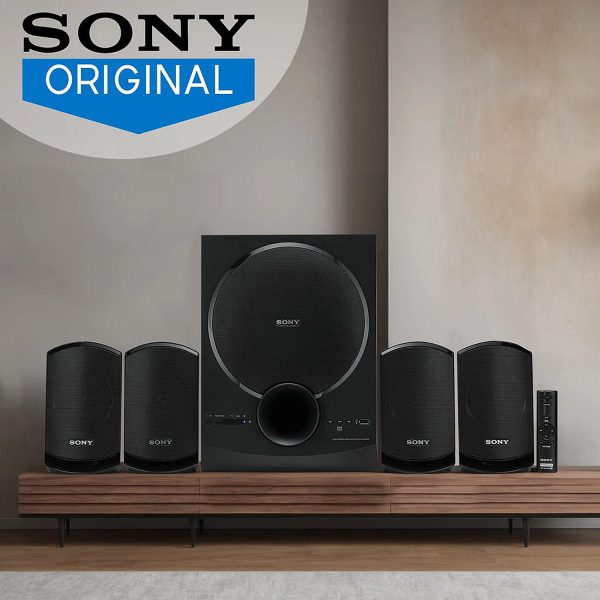 Sony 80 Watts, 4.1 Channel Home Theatre, Black, SA-D40