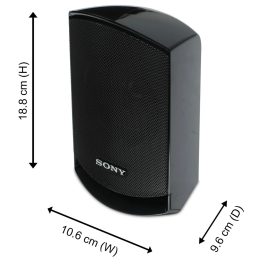 Sony 80 Watts, 4.1 Channel Home Theatre, Black, SA-D40
