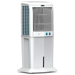 Symphony 95 Liter Desert Air Cooler with 3 Side Honeycomb Pads and Fan, White, Storm C 100XL