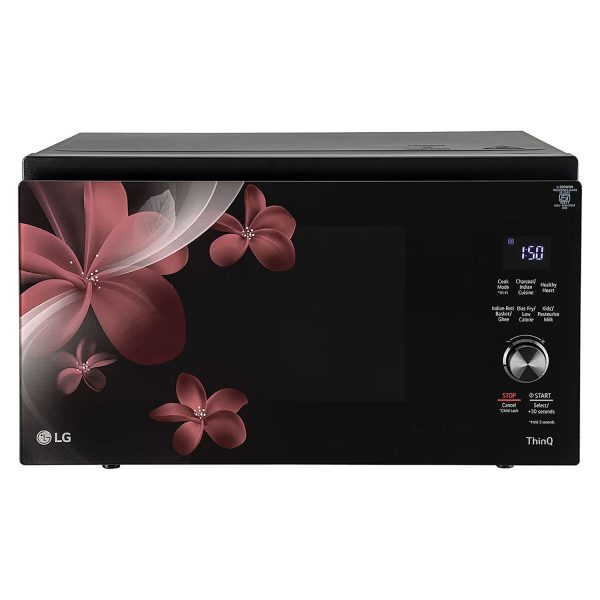 LG 32L Charcoal Convection Microwave Oven (MJEN326PKW, Black)