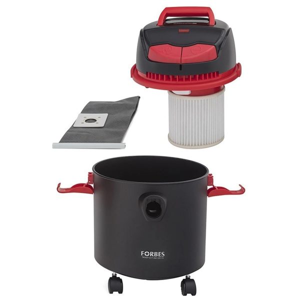 Eureka Forbes 1150 Watt Vaccum Cleaner, Red/ Black, Trendy Wet Dry Dx