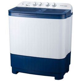 Voltas Beko WTT80DBLG, 8 KG Semi Automatic Machine with Cascade Waterfall System and IPX4 Control, Blue