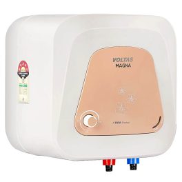 Voltas Magna 10, 10 Litre Storage Water Heater with 5 Star Rating, 8 Bar Pressure and Temperature Control Knob, White
