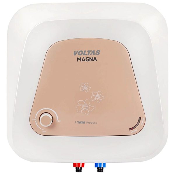 Voltas Magna 10, 10 Litre Storage Water Heater with 5 Star Rating, 8 Bar Pressure and Temperature Control Knob, White