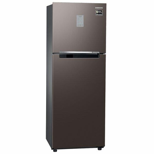 Samsung 236L 2 Star Double Door Refrigerator (RT28CB732C2, Cotta Charcoal)