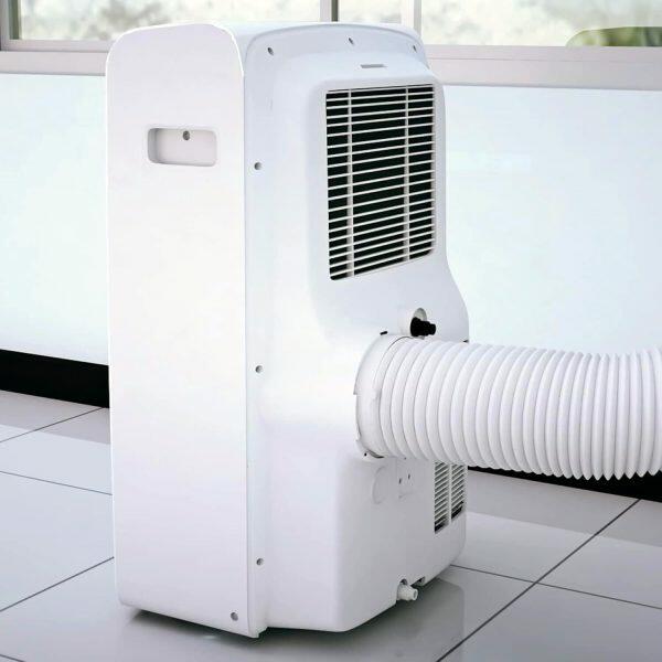 BlueStar PC12DB 1 Ton Fixed Speed Portable AC with Self Diagnostics, White