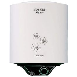 Voltas Aqua Metal 15 Litre, 15 Litre Storage Water Heater with 5 Star Rating with Metal Body and 8 Bar Pressure, White