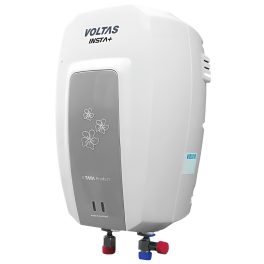 Voltas Insta, 3 Litre (3000W) Instant Water Heater with 5 Star Rating and 6.5 Bar Pressure, White