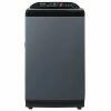 Akai AKFA-80DGGR, 8 KG Fully Automatic Top Load Machine with One Touch Spin Function, Magic Filter with Waterfall and Rust Proof Body, Grey
