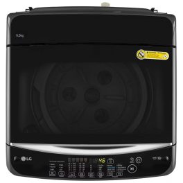 LG T90AJMB1Z, 9 KG Fully Automatic Top Load Machine with Smart Inverter Motor, Auto Tub Clean and Smart Diagnostics, Middle Black