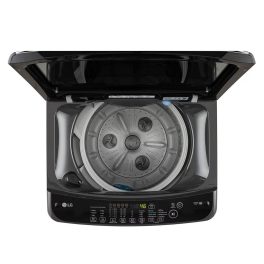 LG T90AJMB1Z, 9 KG Fully Automatic Top Load Machine with Smart Inverter Motor, Auto Tub Clean and Smart Diagnostics, Middle Black
