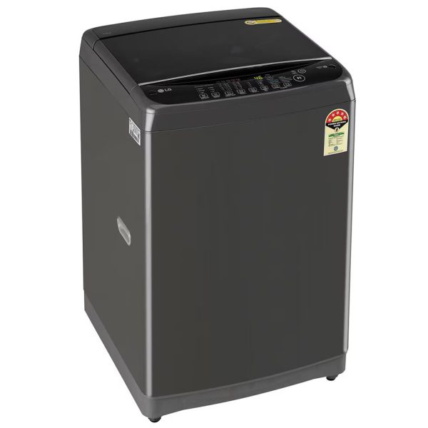 LG T90AJMB1Z, 9 KG Fully Automatic Top Load Machine with Smart Inverter Motor, Auto Tub Clean and Smart Diagnostics, Middle Black