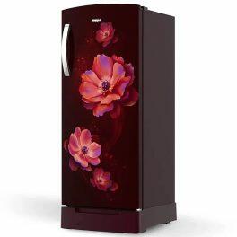 Whirlpool 215 Impro PRM 4S Inv, 192 Litre 4 Star Single Door Refrigerator with Inverter Compressor and Upto 7 Days Garden Freshness, Wine Antellia