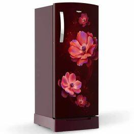 Whirlpool 215 Impro PRM 4S Inv, 192 Litre 4 Star Single Door Refrigerator with Inverter Compressor and Upto 7 Days Garden Freshness, Wine Antellia