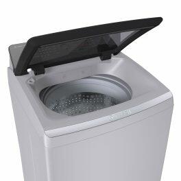 Bosch WOE802S7IN, 8 KG Fully Automatic Top Load Machine with Stainless Steel Drum and Digital Display, Silver