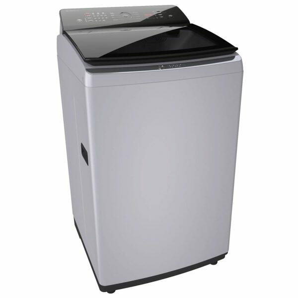 Bosch WOE802S7IN, 8 KG Fully Automatic Top Load Machine with Stainless Steel Drum and Digital Display, Silver