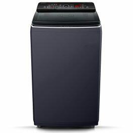 Bosch WOE802B7IN, 8 KG Fully Automatic Top Load Machine with Stainless Steel Drum and Digital Display, Dark Lake