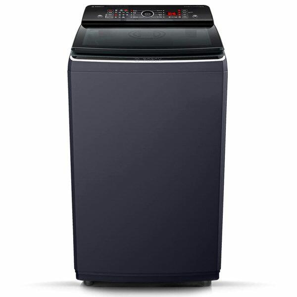 Bosch WOE802B7IN, 8 KG Fully Automatic Top Load Machine with Stainless Steel Drum and Digital Display, Dark Lake