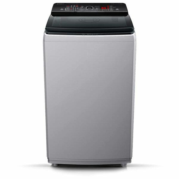 Bosch WOE802S7IN, 8 KG Fully Automatic Top Load Machine with Stainless Steel Drum and Digital Display, Silver