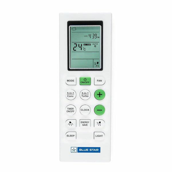 BlueStar IC518SNUR 1.5 Ton 5 Star Inverter Split Air Conditioner with 4 Way Swing, White