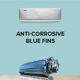 BlueStar IC518SNUR 1.5 Ton 5 Star Inverter Split Air Conditioner with 4 Way Swing, White