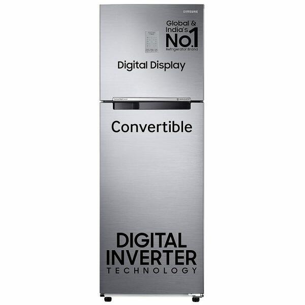 Samsung 256L 3Star Double Door Refrigerator (RT30C3733S8 ,Elegant Inox)