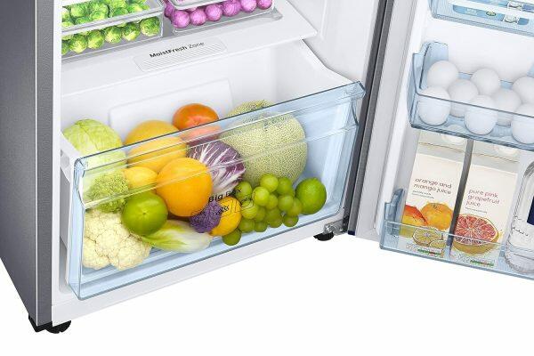 Samsung 256L 3Star Double Door Refrigerator (RT30C3733S8 ,Elegant Inox)