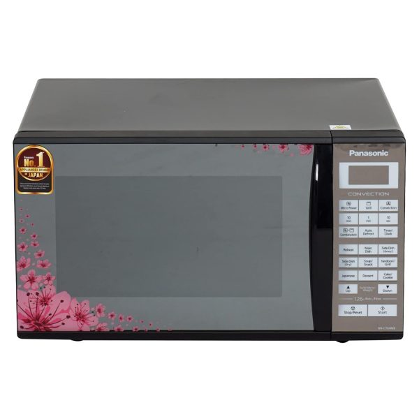 Panasonic CT64MBFDG, 27 Litre Convection Microwave with Touch Key Pad and Timer Function, Black