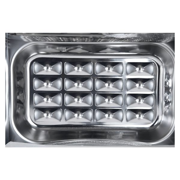 Haier HIL2001CSSH, 20 Litre Convection Microwave Over with Mirror Glass Design and 66 Auto Cook Menu, Silver