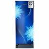 Liebherr DFPIME 2221, 222L 5 Star Inverter, Direct Cool Single Door Refrigerator, 20 Years Warranty on Compressor, Freezer 22 L, Blue Mystic