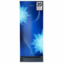Liebherr DFPIME 2221, 222L 5 Star Inverter, Direct Cool Single Door Refrigerator, 20 Years Warranty on Compressor, Freezer 22 L, Blue Mystic