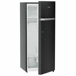 Liebherr DNBBSC 2211, 222L 3 Star Inverter, Direct Cool, Bar Handle, Single Door Refrigerator, 20 Years Warranty on Compressor with Humidity Controller, Black Steel
